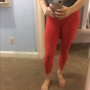 Splits 59 red leggings in small.