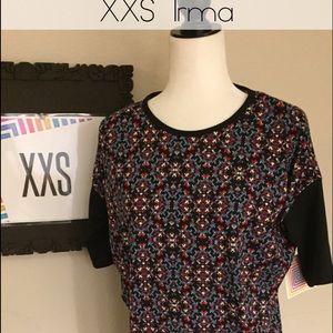 Lularoe xxs Irma shirt