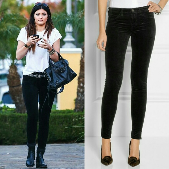 J brand skinny velvet