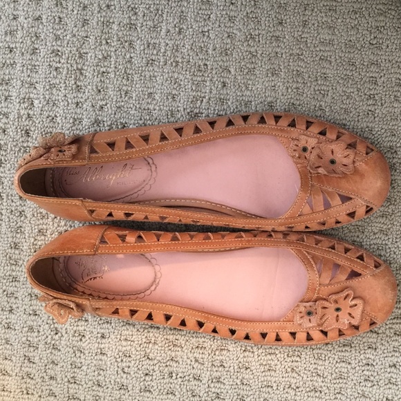 Anthropologie leather shoes