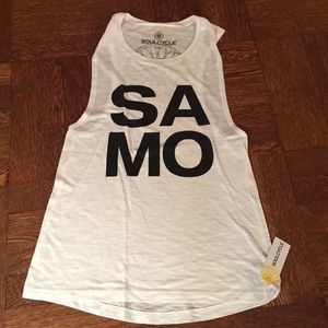 Brand new SAMO (Santa Monica) Soul Cycle tank