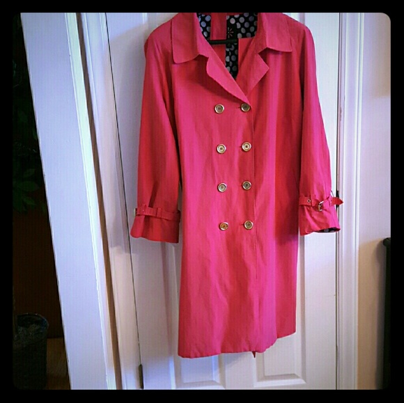 Pink Trenchcoat Drycleaned 3X