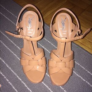 Ysl tan tribute shoes size 7.5