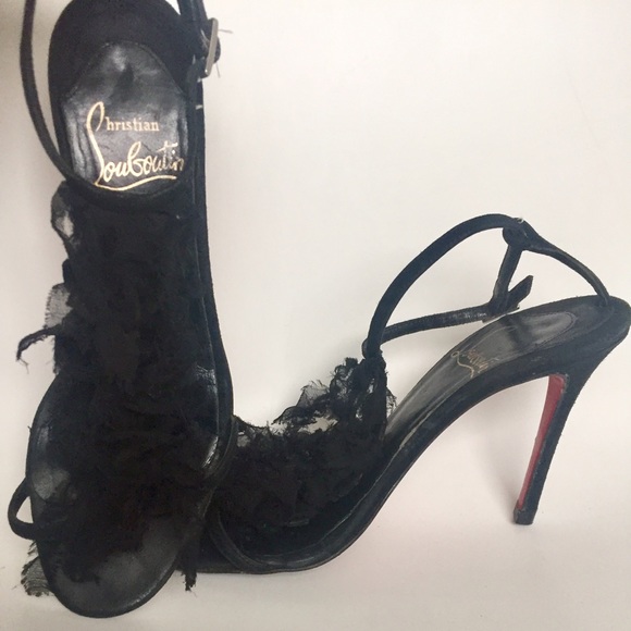 Black Christian Louboutin heels