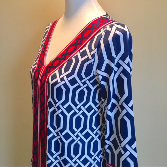 Mudpie Mod V neck shift Dress - Picture 2 of 4