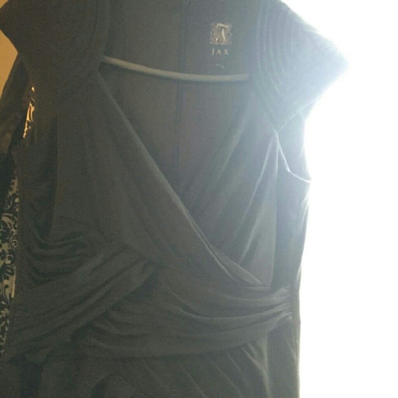 Cap sleeved Little black dress