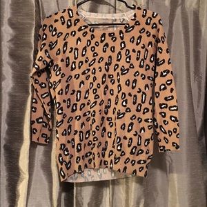 Banana Republic cheetah sweater