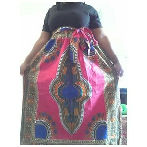 Ankara print skirt