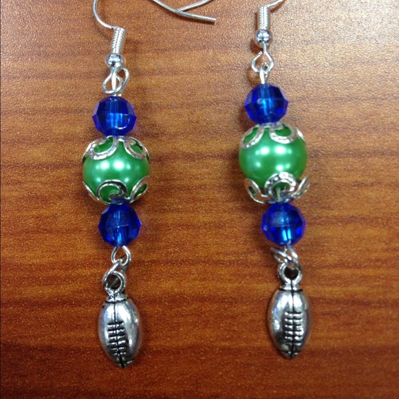 Football earrings
