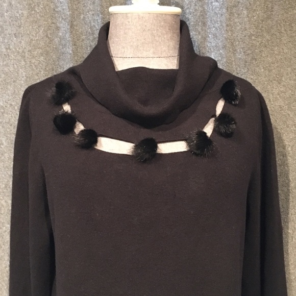 Silk Blend Fur Sweater MINT CONDITION! - Picture 3 of 4