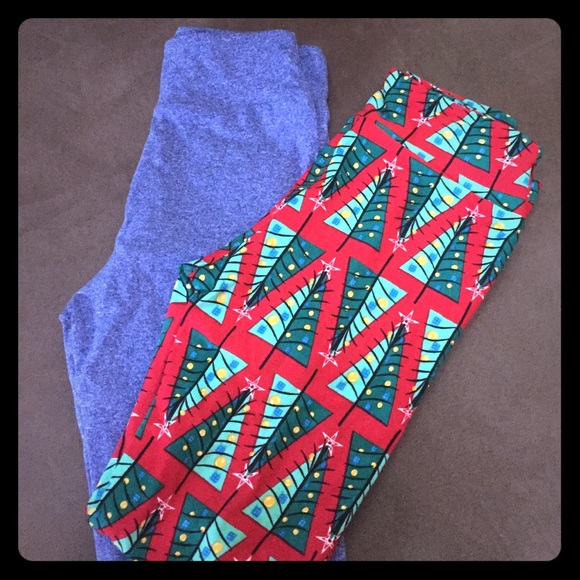 LuLaRoe Holiday Leggings Bundle (Tween)