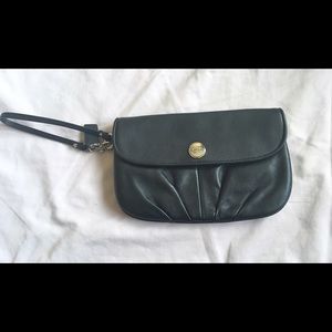 Coach Clutch- Black
