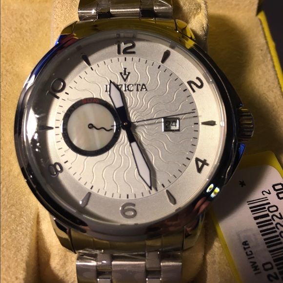 Invicta 12220 Vintage Men's Watch Silver Dial