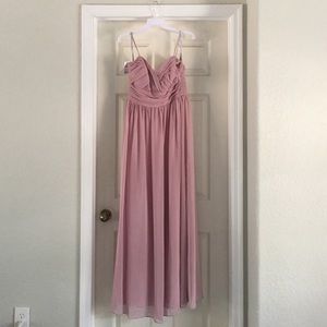 Blush Bridesmaid Dress