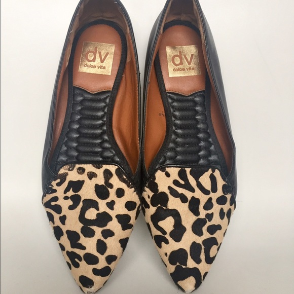 DOLCE VITA leopard flat - Picture 1 of 2