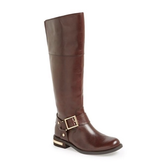 Vince Camuto 'Kallie' Boot dark woodberry sz 8