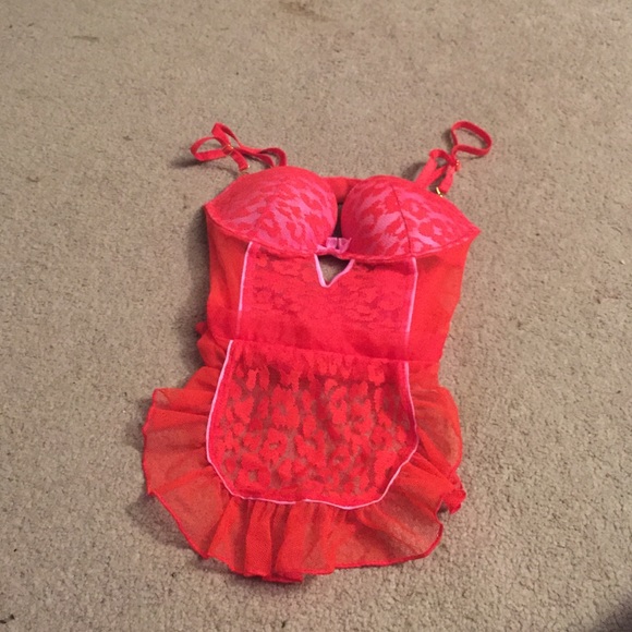 Victoria's Secret Red/Pink Lingerie