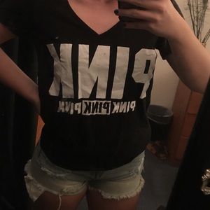 VS pink black and white red