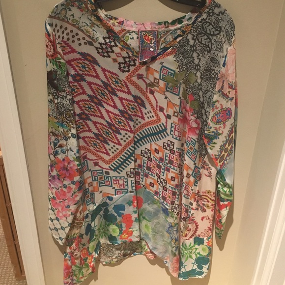 Johnny Was Tunic - Picture 1 of 3