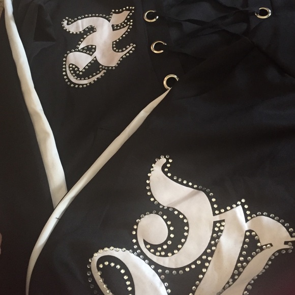 3 piece : hoodie set, lace hoodie, pant and choker - Picture 4 of 4