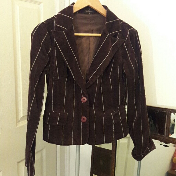 Brown blazer
