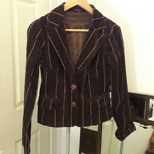 Brown blazer