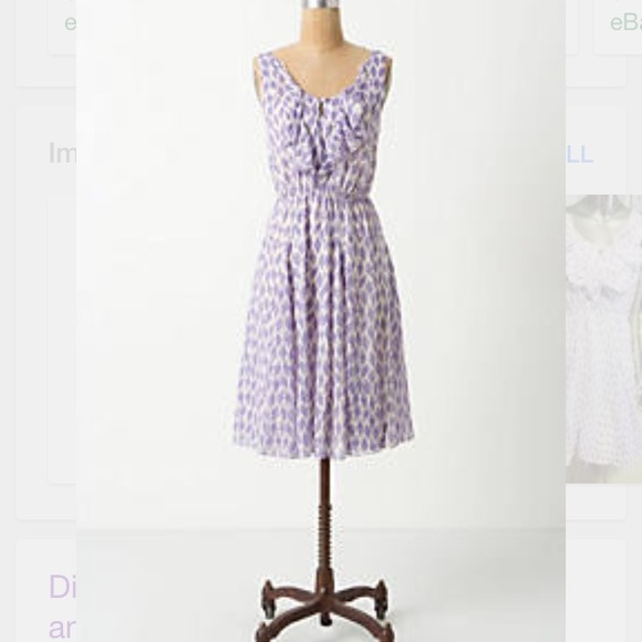 Anthropologie diamond kite flow dress 👗
