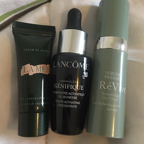 Sample lamer, Lancôme and revive