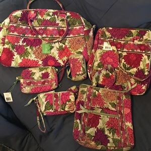 Lot of Vera Bradley Hello Dahlia