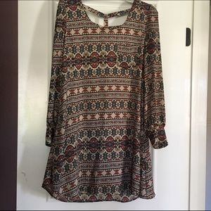 Aztec Shift Dress