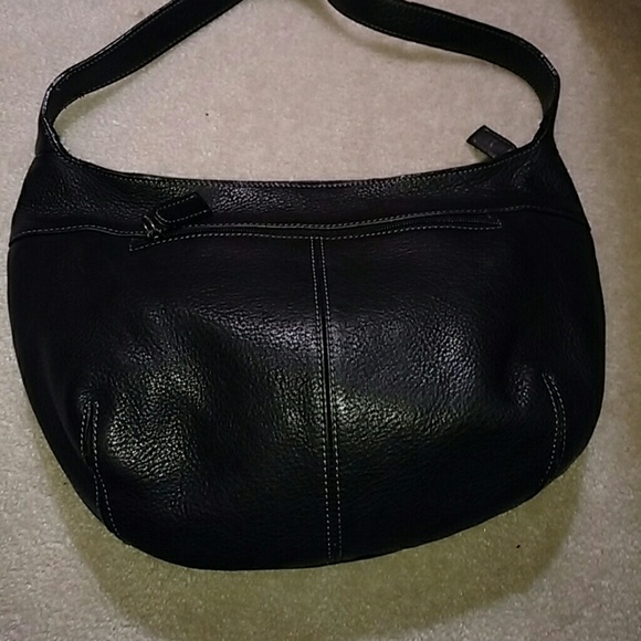 Small black purse by tignanello.