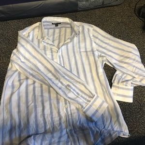 Express men's button down dress shirt