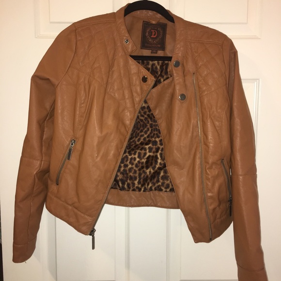 Faux Leather Jacket