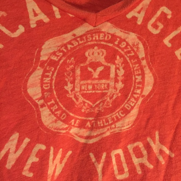 American eagle orange shirt - Picture 2 of 3