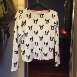 Boston Terrier KIDS sweater - 14Y+