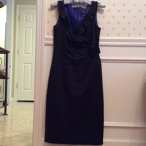 💃SALE💃 Black satin cocktail dress