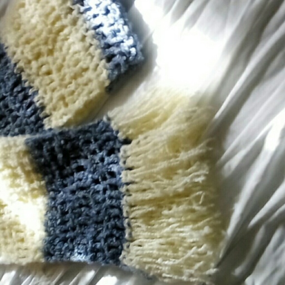 72 in  x10 handmade scarf