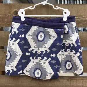 Zara Jacquard mini Skirt size S