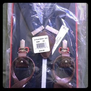 Tommy Hilfiger Navy Blue Suspenders ❤️❤️