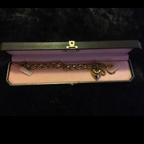 Juicy couture gold bracelet