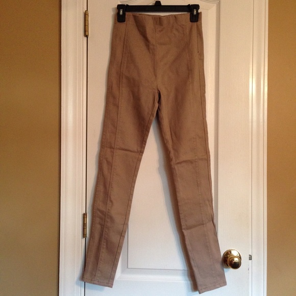 Camel skinny pant from forever 21