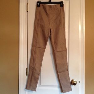 Camel skinny pant from forever 21
