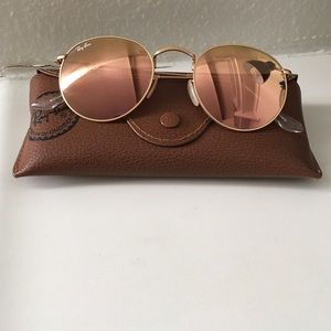Rose Gold Ray-bans BRAND NEW