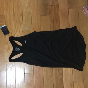 Nike dri-fit black racerback top