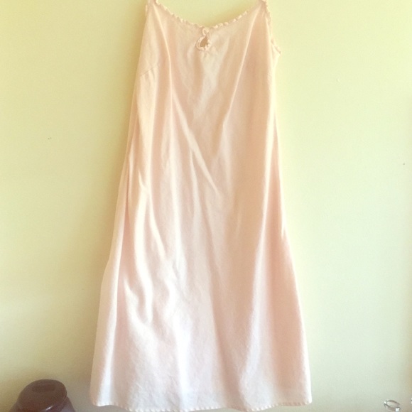 J.Crew linen slip dress