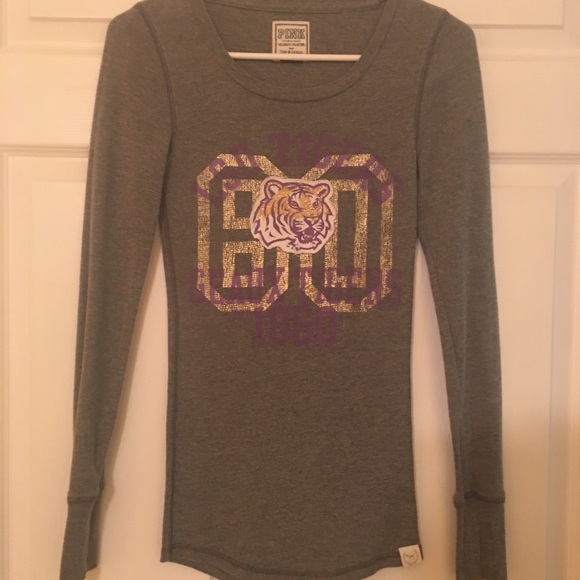 LSU tigers PINK shirt