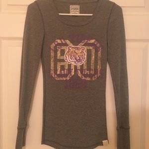 LSU tigers PINK shirt
