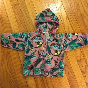 Baby girl Patagonia fleece.