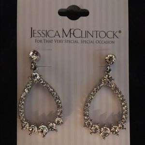 Stunning Jessica McClintock earrings