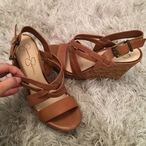 Jessica Simpson wedges
